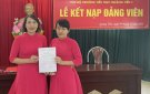 LỄ KẾT NẠP ĐẢNG VIÊN MỚI