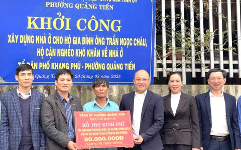 LỄ KHỞI CÔNG XÂY DỰNG NHÀ Ở