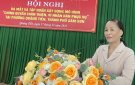 TẬP HUẤN XÂY DỰNG MÔ HÌNH “CHÍNH QUYỀN THÂN THIỆN, VÌ NHÂN DÂN PHỤC VỤ”