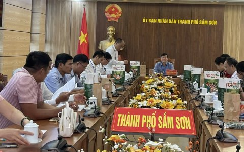 HỘI ĐỒNG ĐÁNH GIÁ, SẾP HẠNG SẢN PHẨM OCOP THÀNH PHỐ SẦM SƠN